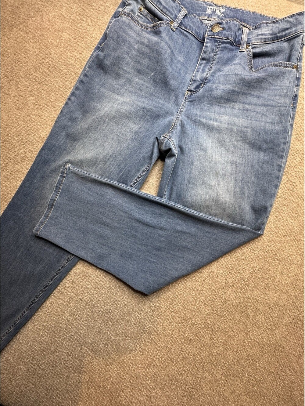 Terra & Sky Women's 16W Blue Jeans (1142)